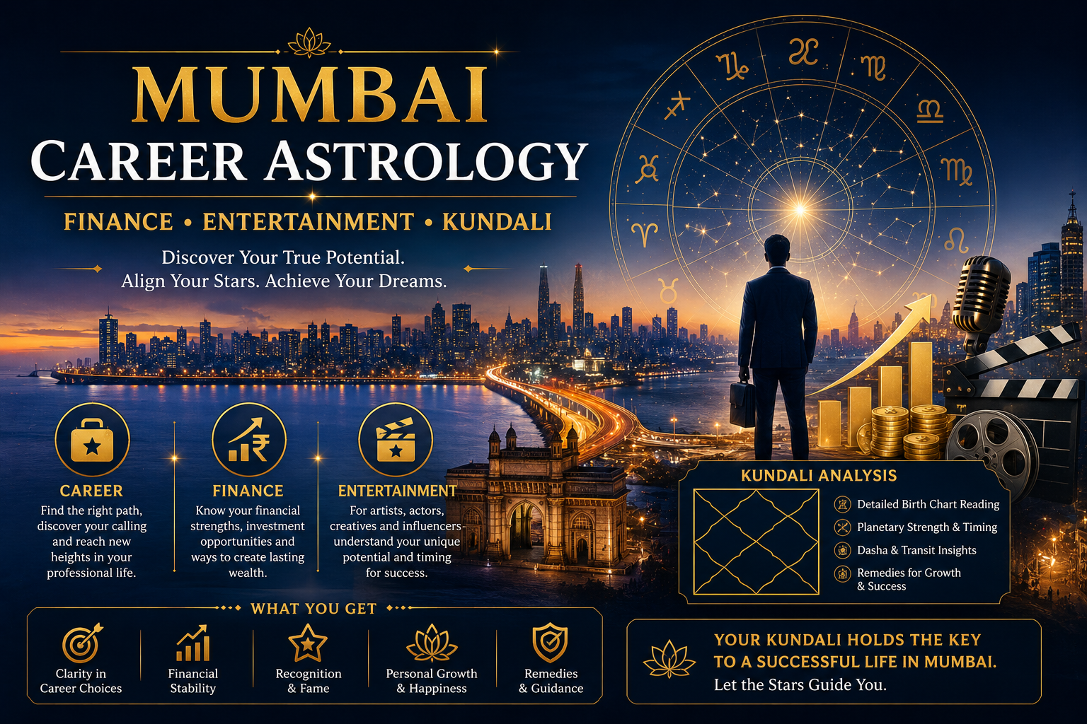Mumbai Mein Career Astrology: Finance aur Entertainment Industry Ke Liye Kya Kehti Hai Kundali