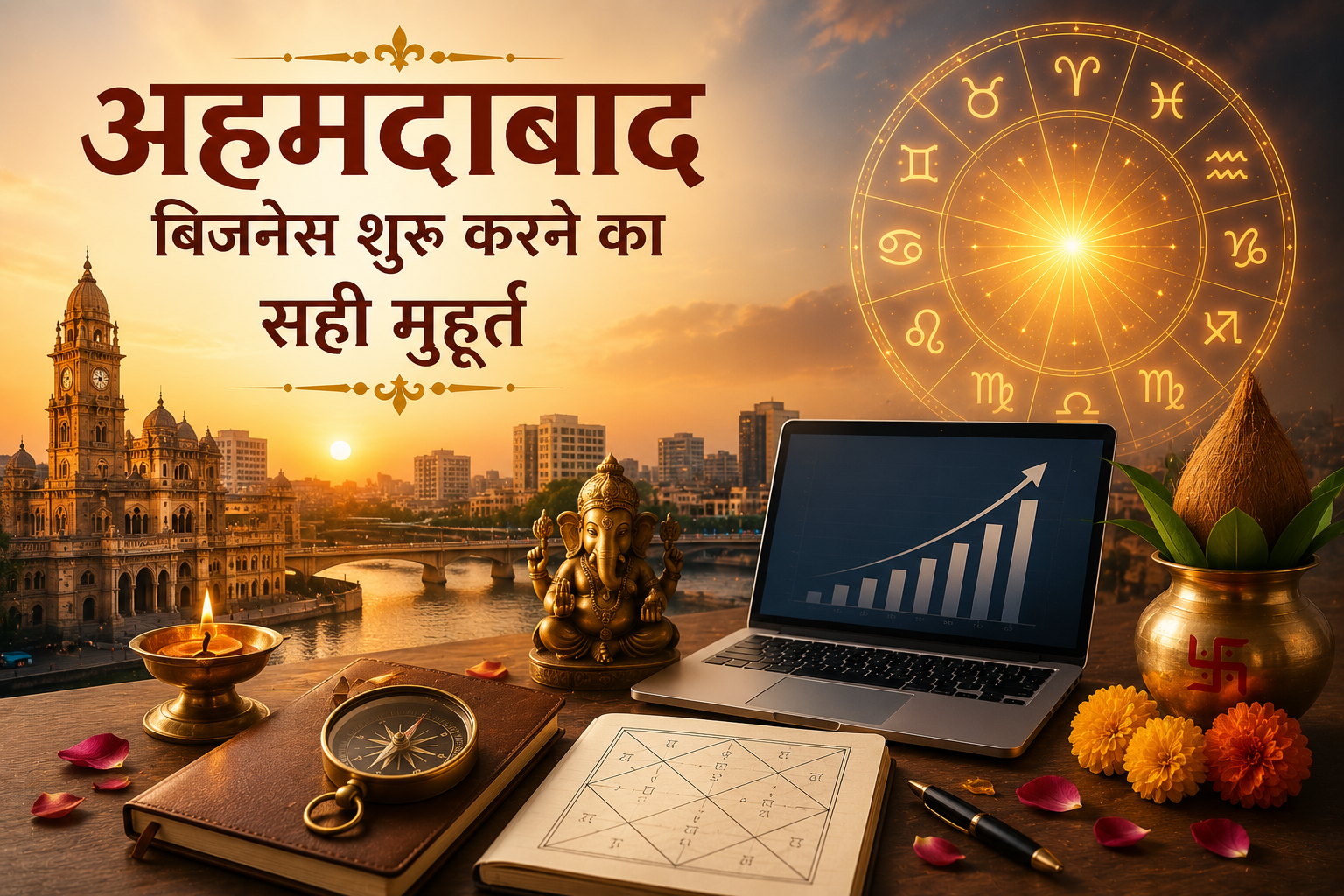 Ahmedabad Mein Business Shuru Karne Ka Sahi Muhurat Kaise Chune